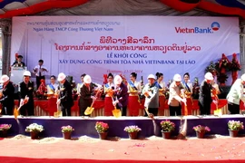 VietinBank khởi công xây dựng tổ hợp văn phòng, trụ sở tại Lào