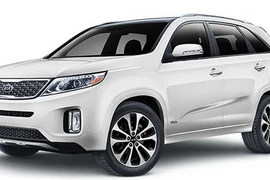 Kia tung ảnh chính thức đầu tiên về mẫu Sorento SUV đời 2015