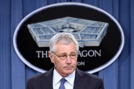 Bộ trưởng quốc phòng Mỹ Chuck Hagel. (Nguồn:THX-TTXVN) 