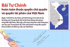 Bãi Tư Chính thuộc quyền chủ quyền và quyền tài phán của Việt Nam