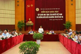 Quang cảnh diễn đàn. (Ảnh: Thành Đạt/TTXVN)