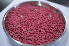 Tang vật một vụ án ma túy. (Ảnh: Quý Trung/TTXVN)