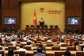 Quang cảnh phiên họp. (Ảnh: An Đăng/TTXVN)