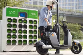 Gogoro đã chứng minh hiệu quả của mô hình đổi pin. (Nguồn: Gogoro)