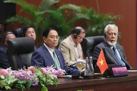 Thủ tướng Phạm Minh Chính dự Hội nghị Cấp cao ASEAN-Nhật Bản lần thứ 26. (Ảnh: Dương Giang/TTXVN)