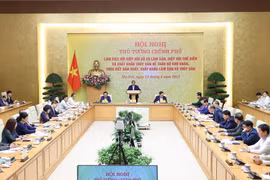 Quang cảnh hội nghị. (Ảnh: Dương Giang/TTXVN)