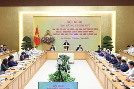 Quang cảnh hội nghị. (Ảnh: Dương Giang/TTXVN)