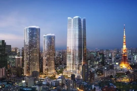 Tòa nhà Azabudai Hills Mori JP Tower. (Nguồn: Mori Living)