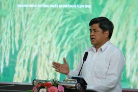 Thứ trưởng Bộ Nông nghiệp và Phát triển Nông thôn Trần Thanh Nam. (Ảnh: Thanh Liêm/TTXVN)