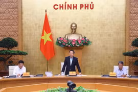 Phó Thủ tướng Trần Hồng Hà phát biểu chỉ đạo. (Ảnh: Văn Điệp/TTXVN)