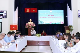 Quang cảnh hội nghị. (Ảnh: Xuân Khu/TTXVN)