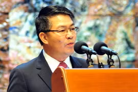 Đại sứ Lê Thanh Tùng. (Nguồn: TTXVN)