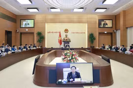 Quang cảnh cuộc họp. (Ảnh: Doãn Tấn/TTXVN)