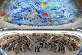 Một phiên họp của Hội đồng Nhân quyền Liên hợp quốc. (Nguồn: AFP/TTXVN)