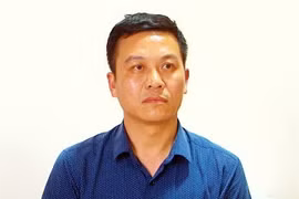 Giám đốc Công ty cổ phần đăng kiểm xe cơ giới Lạng Sơn Nguyễn Văn Khiêm. (Ảnh: TTXVN phát)