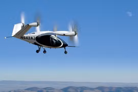 Máy bay cất cánh và hạ cánh thẳng đứng bằng điện (eVTOL) có thể hoạt động như một dịch vụ taxi hàng không. (Nguồn: Flyingmag)