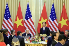 Chủ tịch nước Võ Văn Thưởng phát biểu. (Ảnh: Thống Nhất/TTXVN)