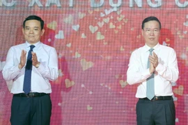 Chủ tịch nước Võ Văn Thưởng dự Lễ phát động Tháng nhân đạo quốc gia