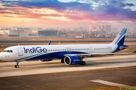 Máy bay của hãng hàng không Indigo. (Nguồn: Khabarinfra)