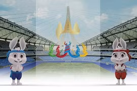 SEA Games 32 diễn ra từ ngày 5-17/5 tại Campuchia. (Nguồn: Cambodia 2023)