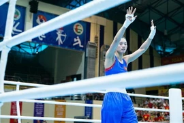 Võ sỹ Nguyễn Thị Tâm. (Ảnh: Phạm Tuấn Anh/TTXVN)