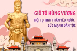 Giỗ Tổ Hùng Vương - hội tụ tinh thần yêu nước, sức mạnh dân tộc.
