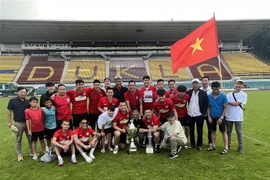 Đội FC Sapa Praha bảo vệ thành công chức vô địch. (Ảnh: TTXVN phát)