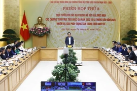 Quang cảnh phiên họp. (Ảnh: An Đăng/TTXVN)
