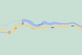 Vị trí sông Nậm Mộ. (Nguồn: Google Maps)