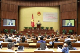 Phó Thủ tướng Trần Hồng Hà phát biểu. (Ảnh: Doãn Tấn/TTXVN)