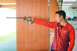 Huấn luyện viên Trần Quốc Cường. (Nguồn: Vietnam+)