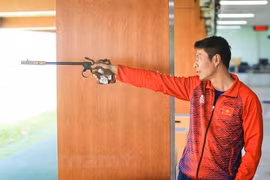 Huấn luyện viên Trần Quốc Cường. (Nguồn: Vietnam+)