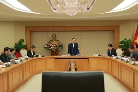 Phó Thủ tướng Trần Hồng Hà phát biểu. (Ảnh: TTXVN)