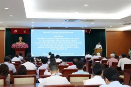 Quang cảnh hội nghị. (Ảnh: Tiến Lực/TTXVN)
