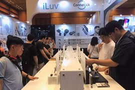 Nhiều tín đồ công nghệ đã tìm đến KITAS 2018 tại Seoul (Ảnh: PV/Vietnam+)