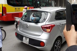 Hiện trường vụ việc (Ảnh: Otofun) 
