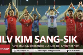 HLV Kim Sang-sik nói gì sau chiến thắng ra mắt cùng Đội tuyển Việt Nam? 