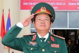 Thượng tướng Đỗ Bá Tỵ. (Ảnh: Phạm Kiên/TTXVN)