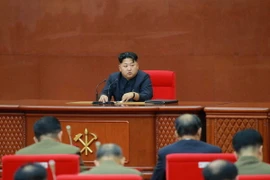 Nhà lãnh đạo Triều Tiên Kim Jong-un. (Nguồn: Yonhap/TTXVN)