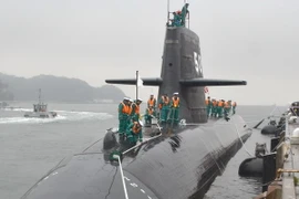 Tàu ngầm lớp Soryu của Nhật Bản. (Nguồn: Kyodo/TTVN)