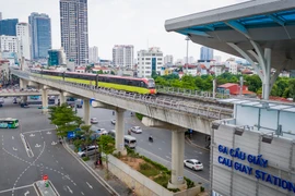 Toàn cảnh tuyến đường sắt trên cao Nhổn - ga Hà Nội trước ngày vận hành 