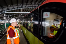 Gấp rút đào tạo lái tàu để chuẩn bị vận hành tuyến Metro Nhổn - ga Hà Nội