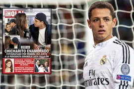 Chicharito "khóa môi" người tình tin đồn xinh đẹp của Ronaldo