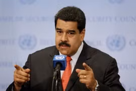 Tổng thống Venezuela Nicolas Maduro. (Nguồn: AP)