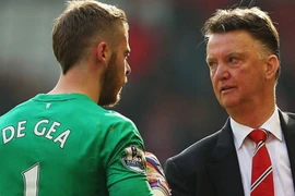 Van Gaal cũng không rõ David de Gea sẽ đi hay ở. (Nguồn: Getty Images)