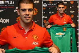 Victor Valdes đã nói gì trong ngày chính thức gia nhập M.U?