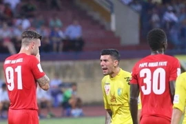 Hà Nội T&T thắng đậm Thanh Hóa. (Nguồn: TTVH)