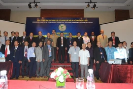 Bân chấp hành nhiệm kỳ 2015-2020 ra mắt đại hội. (Ảnh: Quốc Khánh/TTXVN)