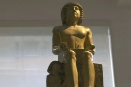 Bức tượng Sekhemka 4.000 năm tuổi. (Nguồn: BBC)