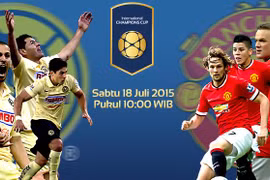 Link xem trực tiếp trận đấu Club America - Manchester United